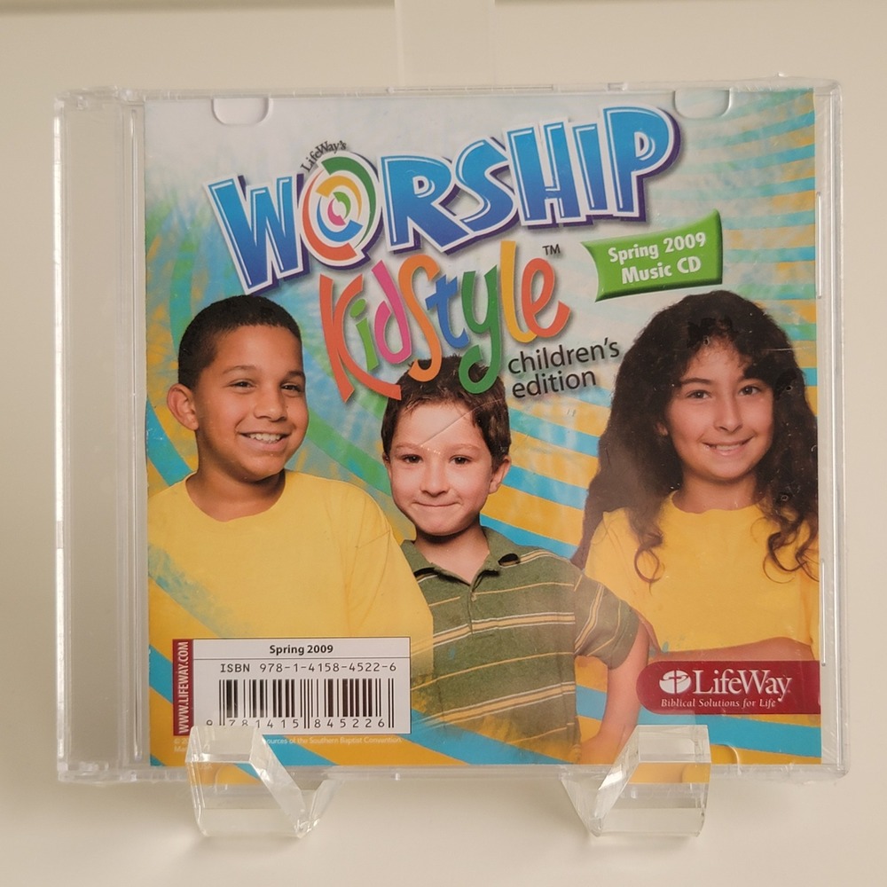 LifeWay Worship Kidstyle CD New Sealed 2009 Praise Music for Children VBS